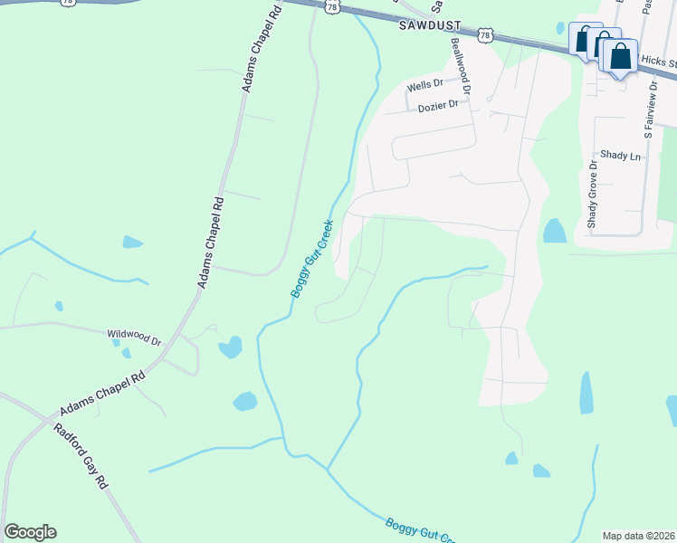 map of restaurants, bars, coffee shops, grocery stores, and more near 221 Pebble Lane in Harlem