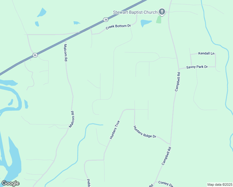 map of restaurants, bars, coffee shops, grocery stores, and more near 255 Bramble Bush Trail in Covington