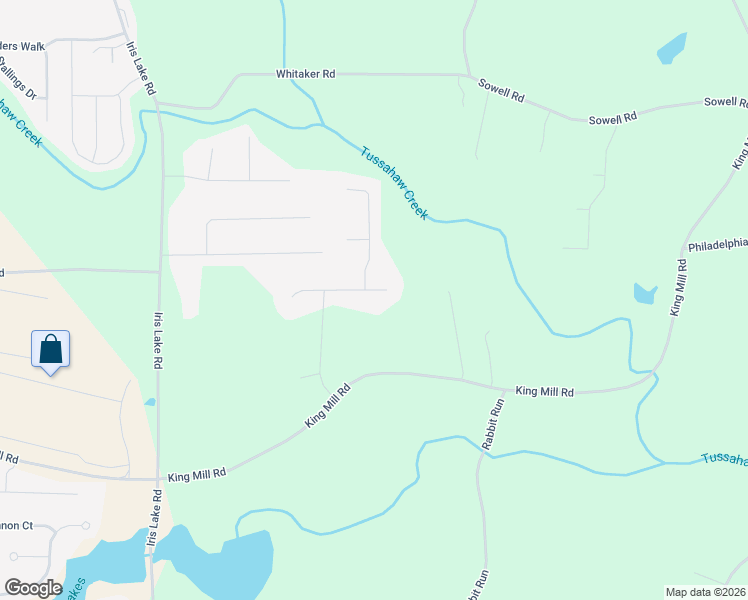 map of restaurants, bars, coffee shops, grocery stores, and more near 407 Lancelot Trail in McDonough