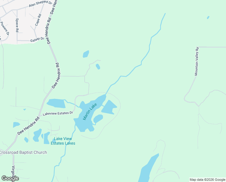 map of restaurants, bars, coffee shops, grocery stores, and more near 634 Lakeview Estates Drive in Hueytown