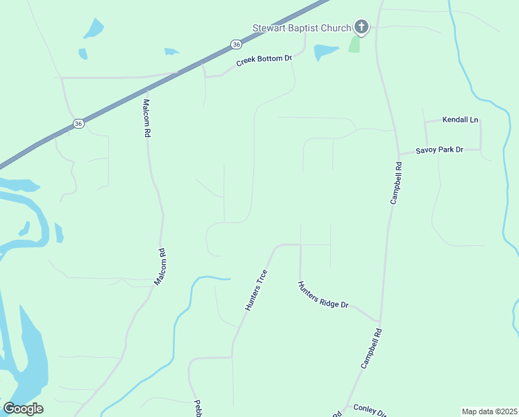 map of restaurants, bars, coffee shops, grocery stores, and more near 255 Bramble Bush Trail in Covington