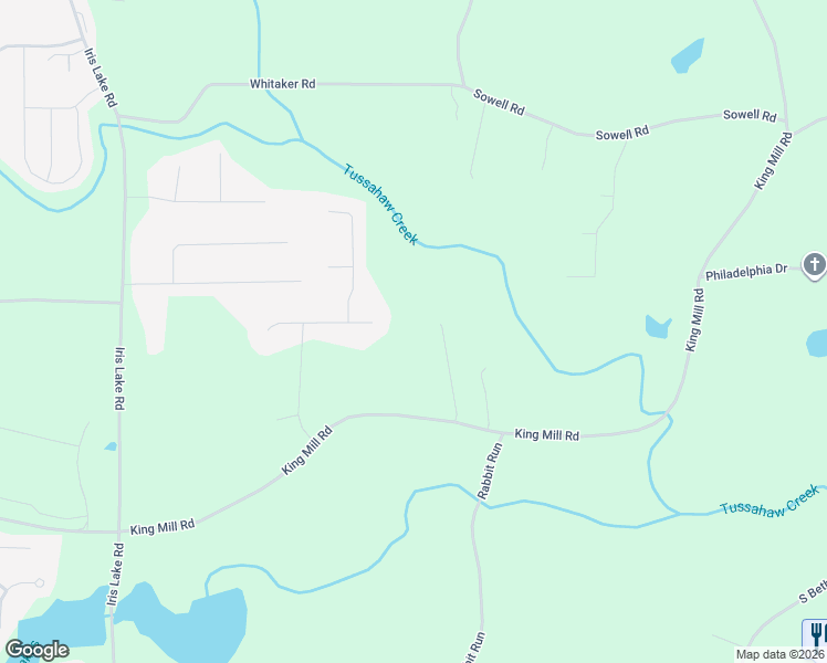 map of restaurants, bars, coffee shops, grocery stores, and more near 133 Royal Way in McDonough