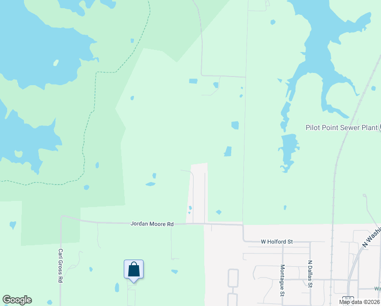 map of restaurants, bars, coffee shops, grocery stores, and more near 13633 Alexander Road in Pilot Point