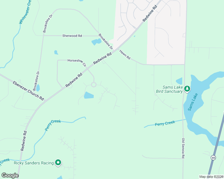 map of restaurants, bars, coffee shops, grocery stores, and more near 140 Bergen Drive in Fayetteville