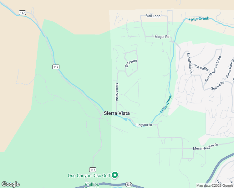 map of restaurants, bars, coffee shops, grocery stores, and more near Sierra Vista in Alto