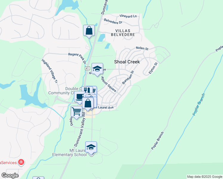 map of restaurants, bars, coffee shops, grocery stores, and more near 93 Hawthorn Street in Birmingham