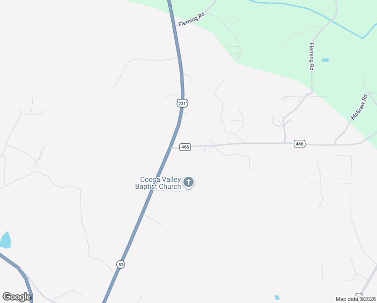 map of restaurants, bars, coffee shops, grocery stores, and more near 1-133 Co Road 466 in Vincent