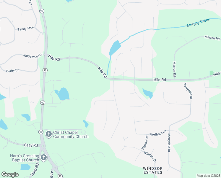 map of restaurants, bars, coffee shops, grocery stores, and more near 125 Wakefield Place in Fayetteville