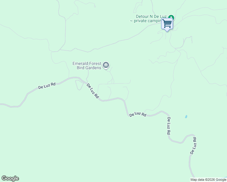 map of restaurants, bars, coffee shops, grocery stores, and more near 38083 De Luz Road in Fallbrook