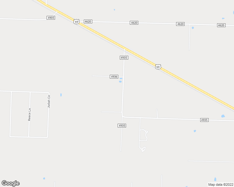 map of restaurants, bars, coffee shops, grocery stores, and more near 520 County Road 4935 in Trenton