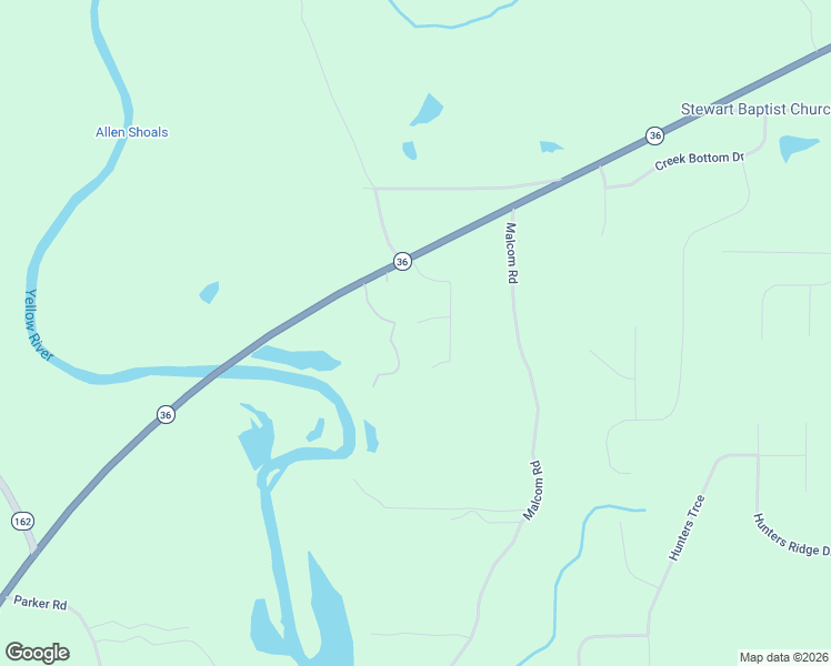 map of restaurants, bars, coffee shops, grocery stores, and more near 45 Glen Ridge Court in Covington