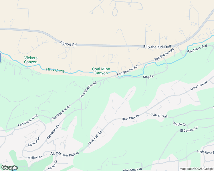 map of restaurants, bars, coffee shops, grocery stores, and more near 100 Bull Elk Court in Alto
