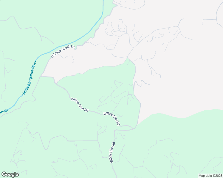 map of restaurants, bars, coffee shops, grocery stores, and more near 2073 Willow Glen Road in Fallbrook