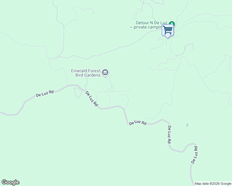 map of restaurants, bars, coffee shops, grocery stores, and more near 38083 De Luz Road in Fallbrook