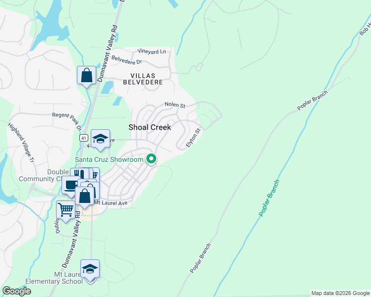 map of restaurants, bars, coffee shops, grocery stores, and more near 119 Elyton Street in Birmingham