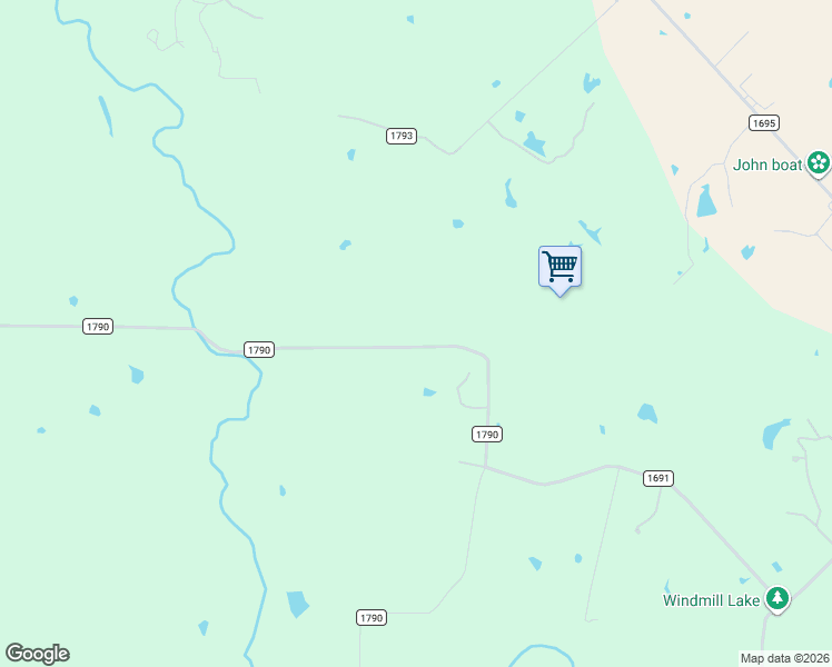 map of restaurants, bars, coffee shops, grocery stores, and more near 1579 County Road 1790 in Sunset