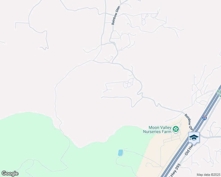 map of restaurants, bars, coffee shops, grocery stores, and more near 4009 Ranchbrook Road in Fallbrook