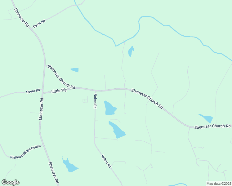 map of restaurants, bars, coffee shops, grocery stores, and more near 600 Ebenezer Church Road in Fayetteville