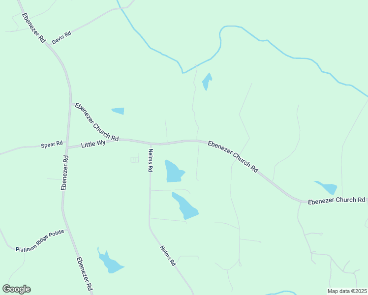 map of restaurants, bars, coffee shops, grocery stores, and more near 600 Ebenezer Church Road in Fayetteville
