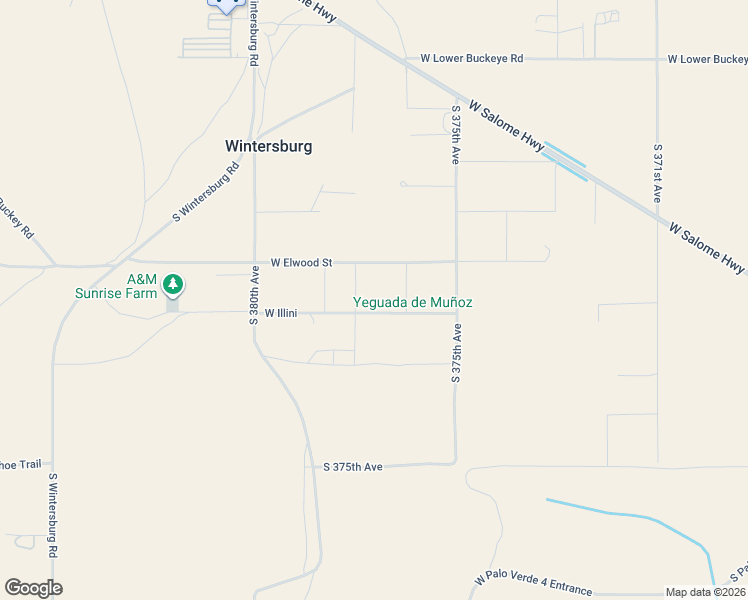 map of restaurants, bars, coffee shops, grocery stores, and more near 37623 West Illini Street in Tonopah
