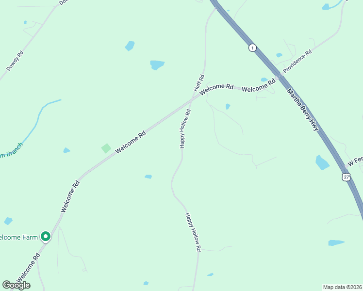 map of restaurants, bars, coffee shops, grocery stores, and more near 327-1499 Happy Hollow Road in Roopville