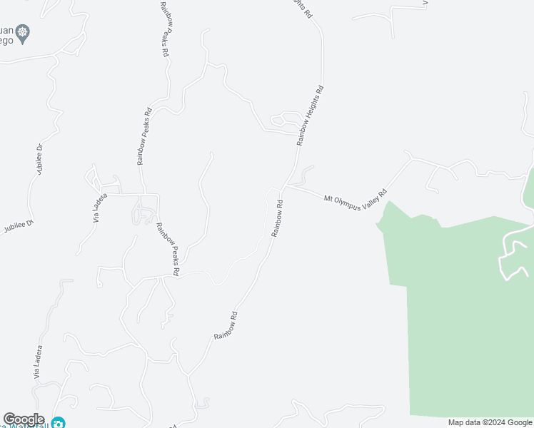 map of restaurants, bars, coffee shops, grocery stores, and more near Rainbow Heights Road in Fallbrook