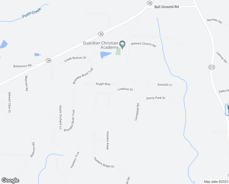 map of restaurants, bars, coffee shops, grocery stores, and more near 80 Loudoun Drive in Covington