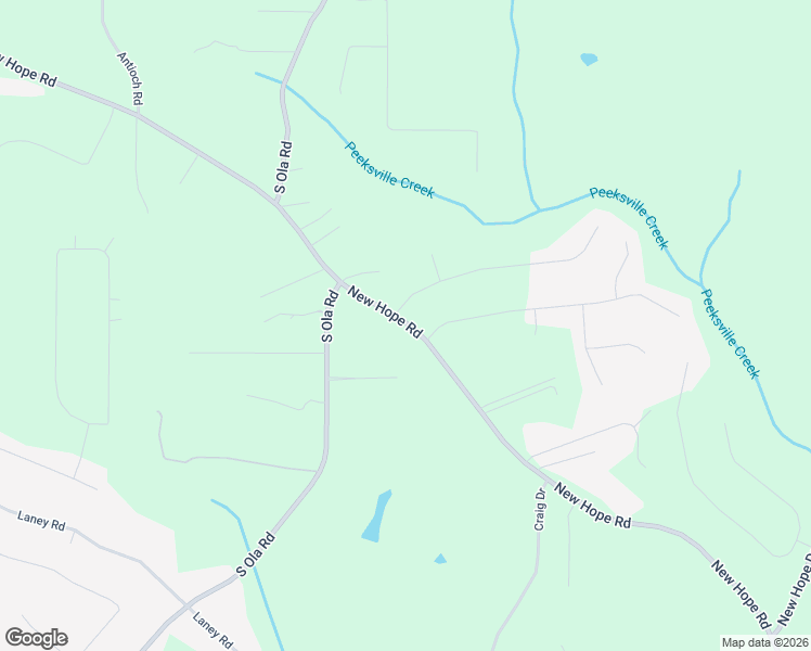 map of restaurants, bars, coffee shops, grocery stores, and more near 821 South Ola Road in McDonough