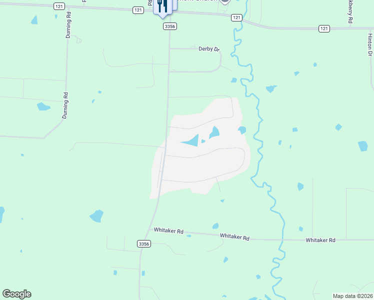 map of restaurants, bars, coffee shops, grocery stores, and more near 774 Belmont Lane in Van Alstyne