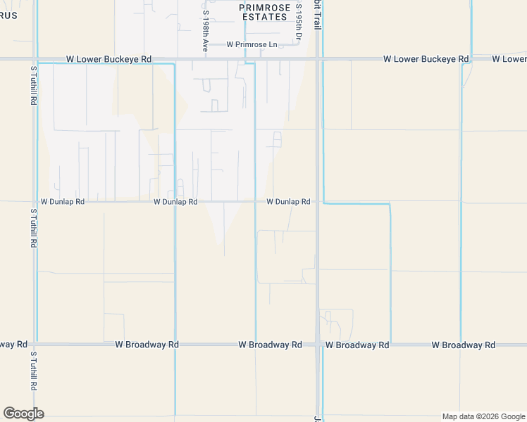 map of restaurants, bars, coffee shops, grocery stores, and more near 19557 West Dunlap Road in Buckeye