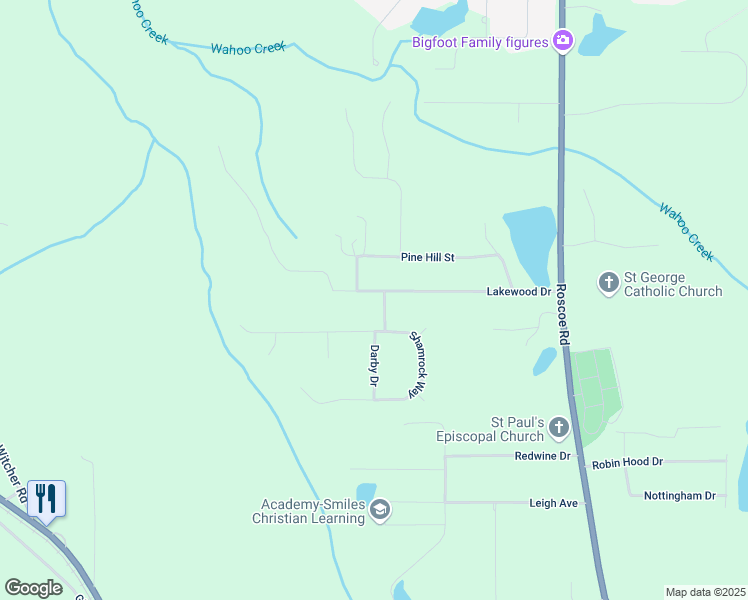 map of restaurants, bars, coffee shops, grocery stores, and more near 246 Lakewood Drive in Newnan