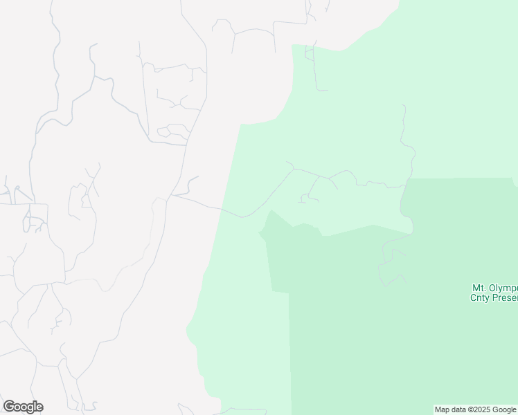 map of restaurants, bars, coffee shops, grocery stores, and more near Mount Olympus Valley Road in San Diego County