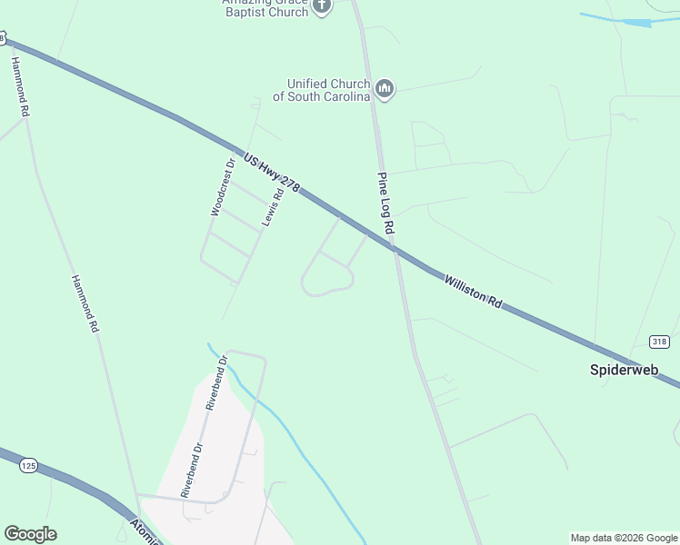 map of restaurants, bars, coffee shops, grocery stores, and more near 1644 Tavelle Plantation Drive in Beech Island