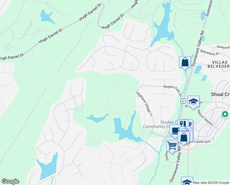 map of restaurants, bars, coffee shops, grocery stores, and more near 4059 Milner's Crescent in Birmingham