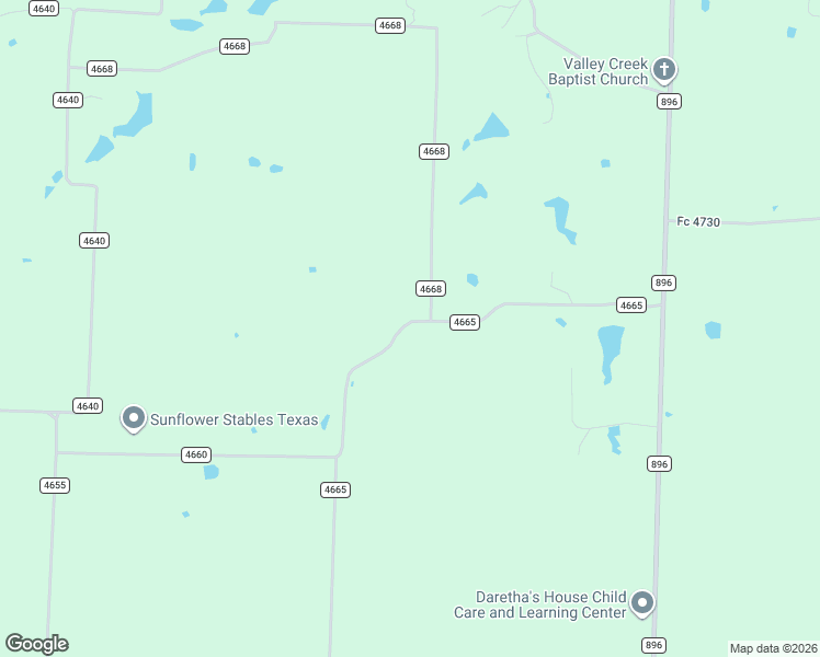 map of restaurants, bars, coffee shops, grocery stores, and more near 1591 County Road 4665 in Leonard