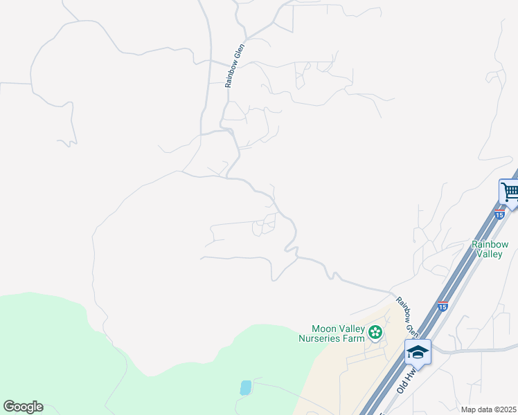 map of restaurants, bars, coffee shops, grocery stores, and more near 1996 Rainbow Glen in Fallbrook