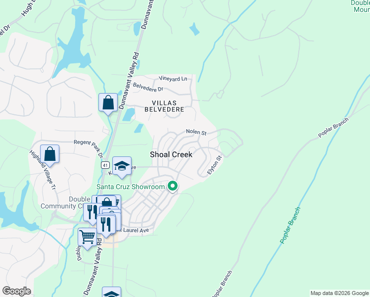 map of restaurants, bars, coffee shops, grocery stores, and more near 116 Perry Place in Birmingham