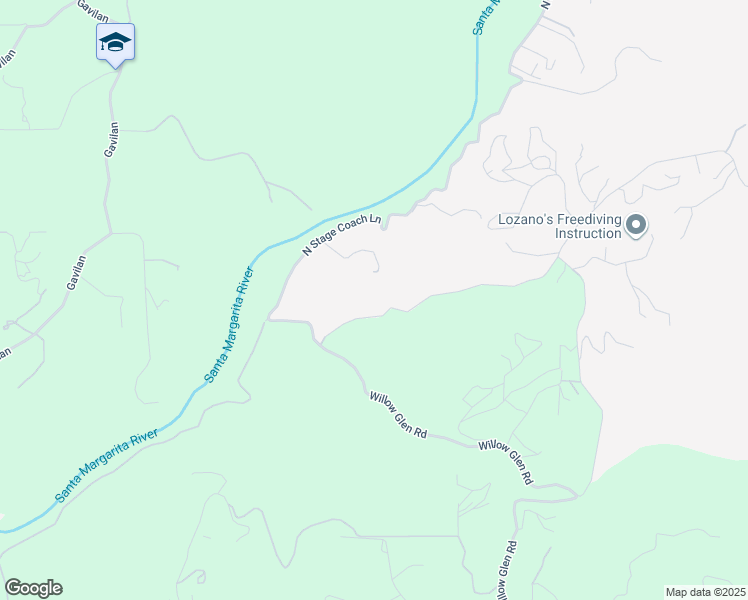 map of restaurants, bars, coffee shops, grocery stores, and more near 2670 Vista Del Rio in Fallbrook
