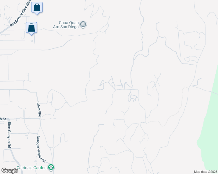 map of restaurants, bars, coffee shops, grocery stores, and more near 6758 Rainbow Heights Road in Fallbrook