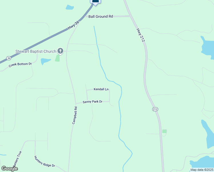 map of restaurants, bars, coffee shops, grocery stores, and more near 95 Kendall Lane in Covington