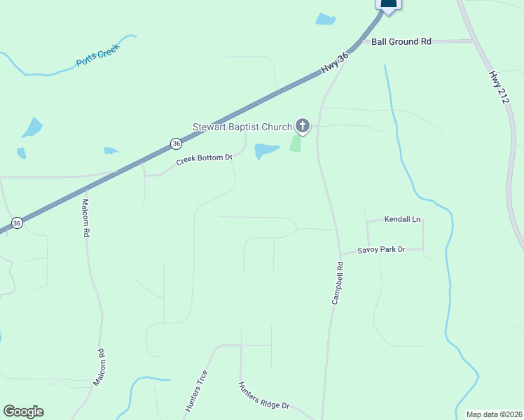 map of restaurants, bars, coffee shops, grocery stores, and more near 55 Argyll Way in Covington