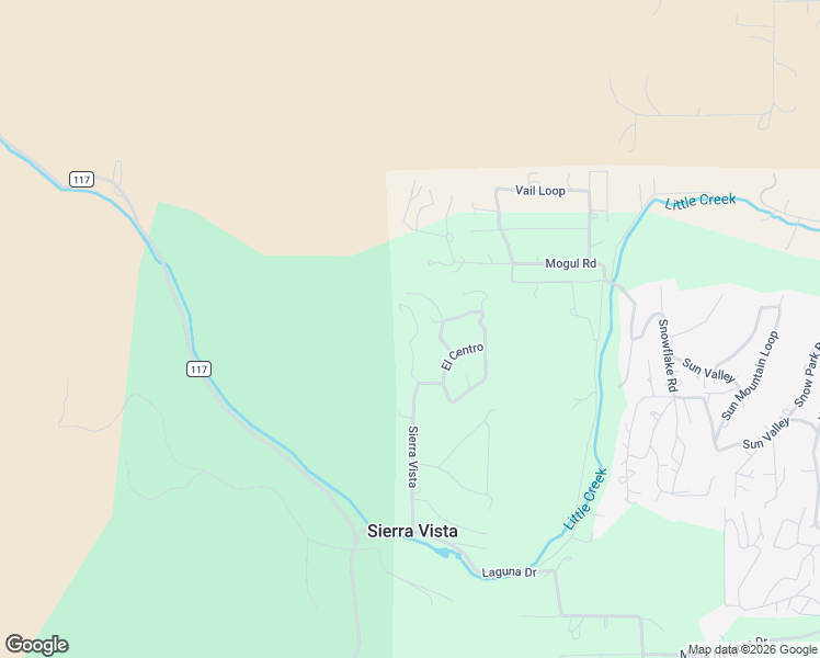 map of restaurants, bars, coffee shops, grocery stores, and more near Sierra Vista in Alto