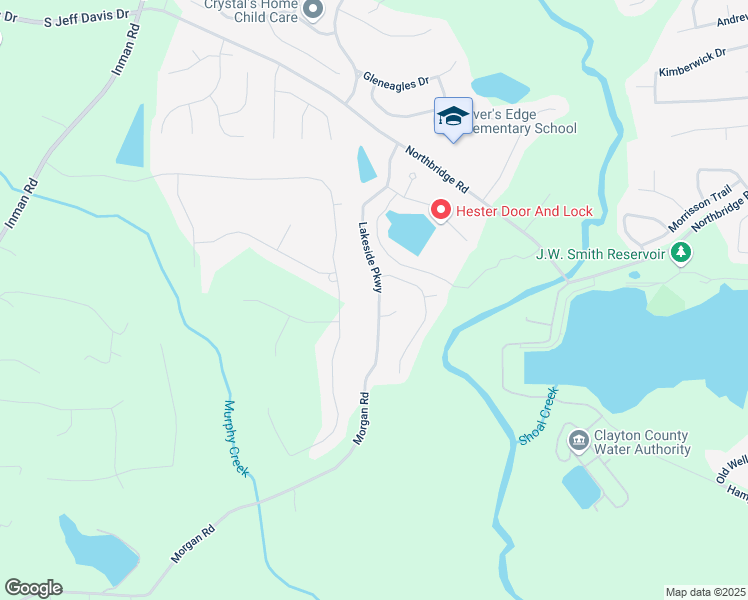 map of restaurants, bars, coffee shops, grocery stores, and more near 12497 Lakeside Parkway in Fayetteville