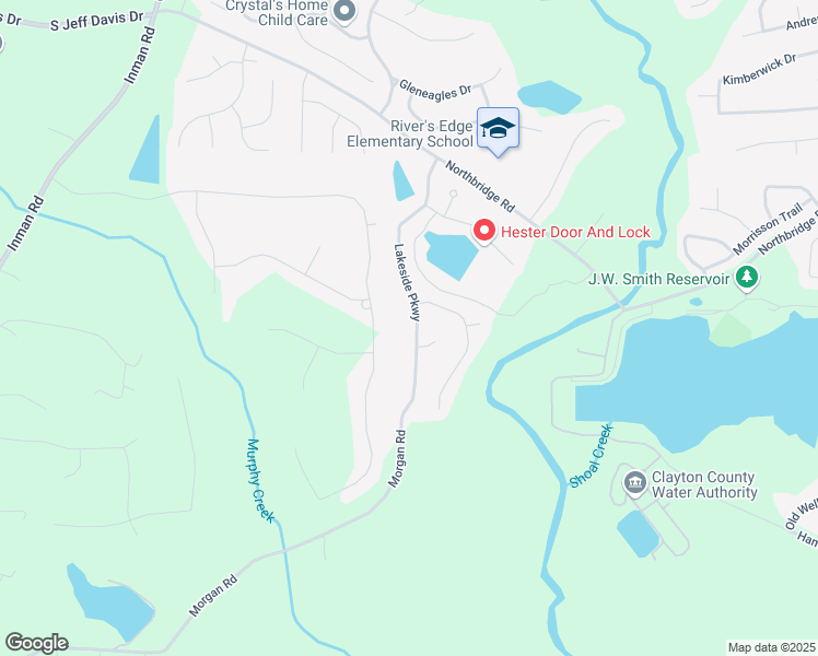 map of restaurants, bars, coffee shops, grocery stores, and more near 12497 Lakeside Parkway in Fayetteville