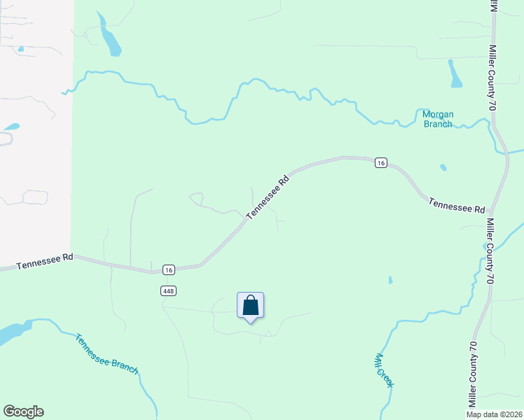 map of restaurants, bars, coffee shops, grocery stores, and more near 8662 Tennessee Road in Texarkana