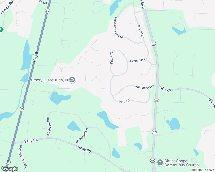 map of restaurants, bars, coffee shops, grocery stores, and more near 380 Derby Drive in Fayetteville