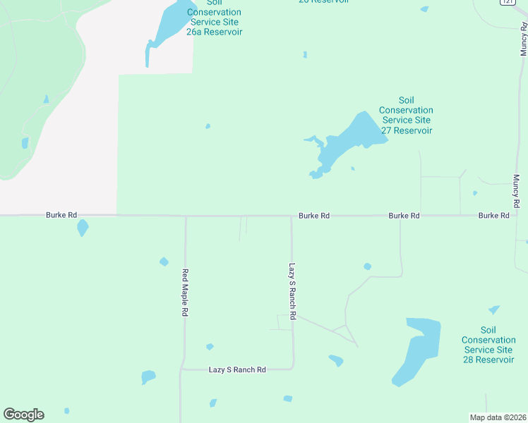 map of restaurants, bars, coffee shops, grocery stores, and more near 849 Burke Road in Gunter