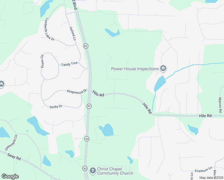 map of restaurants, bars, coffee shops, grocery stores, and more near 105 Park Hill Lane in Fayetteville