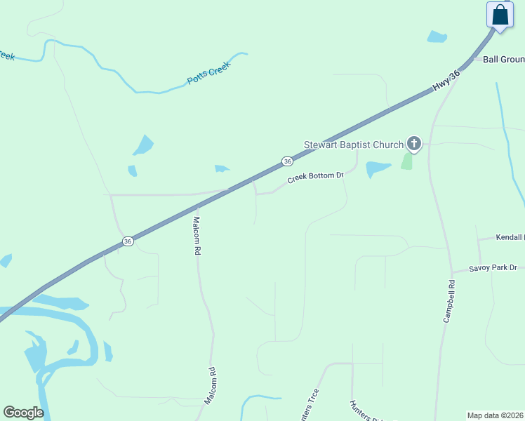 map of restaurants, bars, coffee shops, grocery stores, and more near 45 Summer Breeze Court in Covington