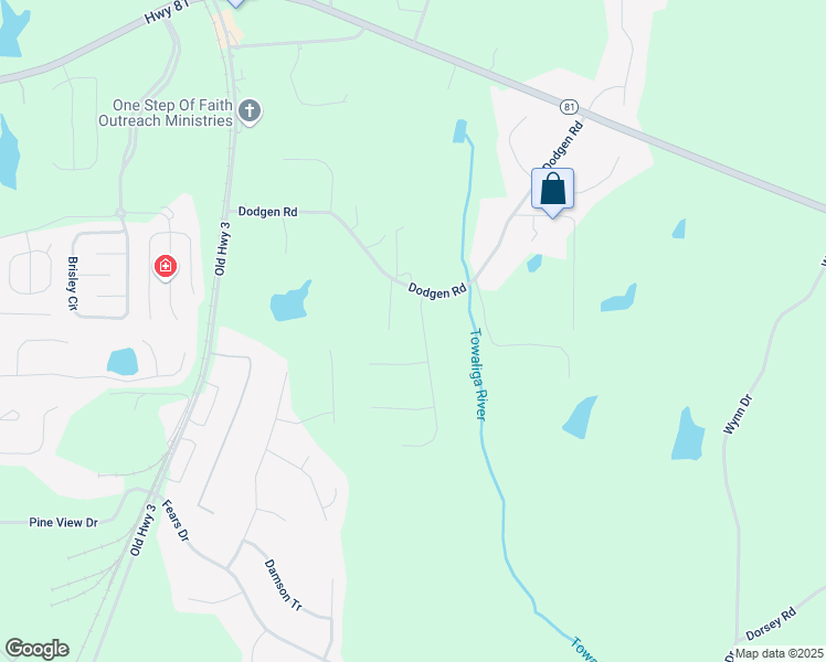 map of restaurants, bars, coffee shops, grocery stores, and more near 112 Dodgen Place Drive in Hampton
